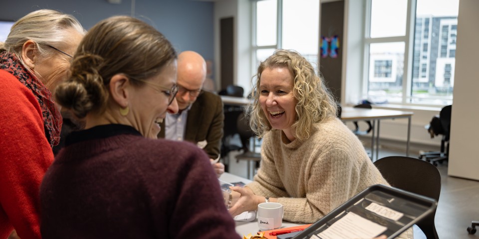 Tre kvinder til konference